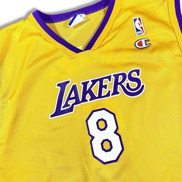 Y2K Kobe Bryant Lakers NBA Basketball Jersey - (S) - Picture 3 of 4
